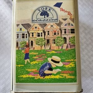 York Peppermint Patties 12oz tin 1990, hershey foods